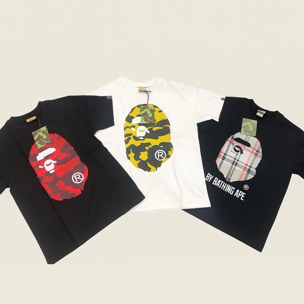 Kids Graphic T-Shirts - Red, Yellow, Black